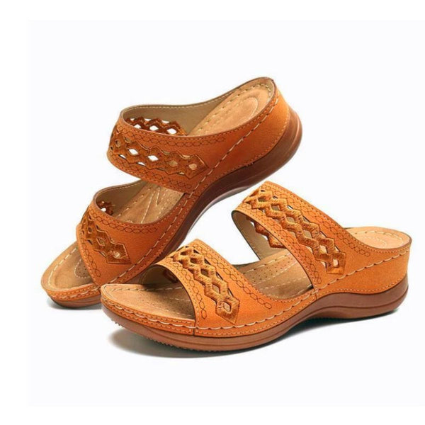Vintage Comfort Emobroidery Sandals | Nomadzens